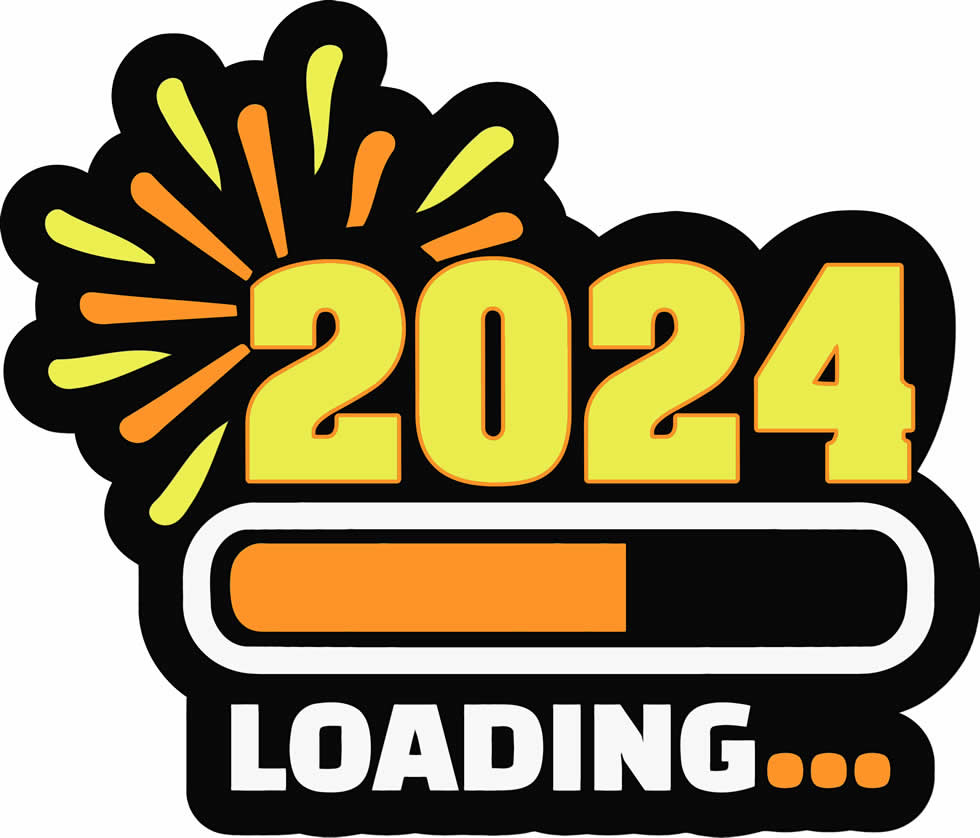 Loading... 2024. Immagine con livello della batteria di caricamento in corso.